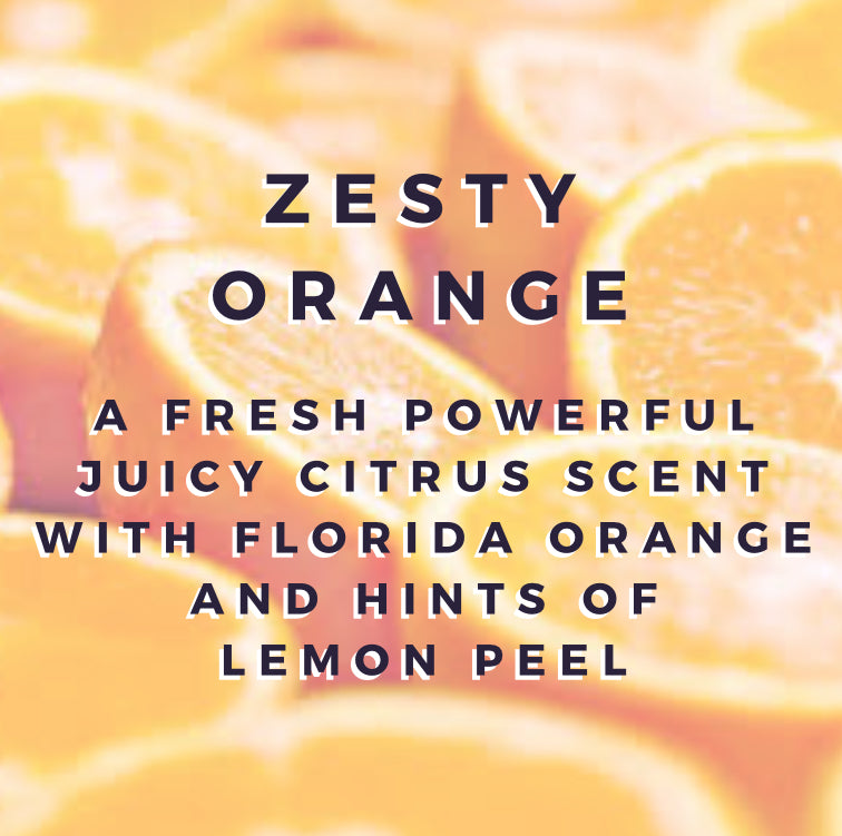 NEW Zesty Orange Wax Melt Bar