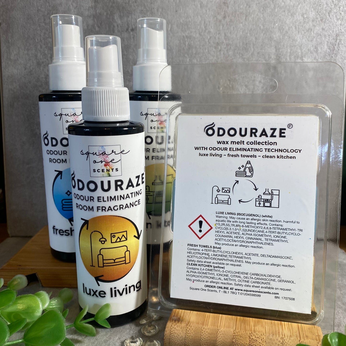 ODOURAZE Wax Melt Trio LIMITED EDITION