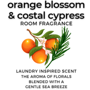 ORANGE BLOSSOM & COASTAL CYPRESS Room Fragrance (laundry scented)