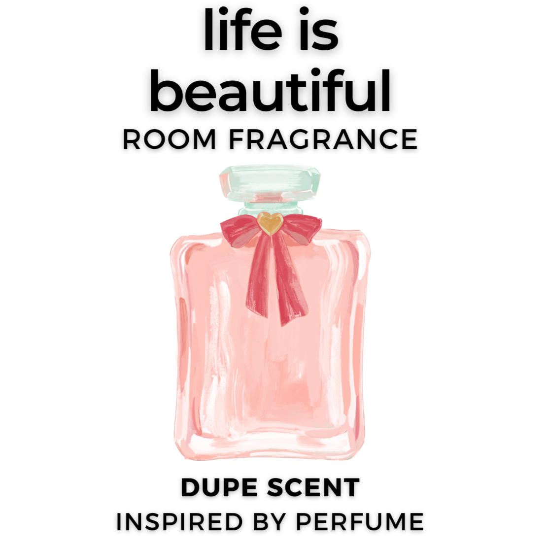 LIFE IS BEAUTIFUL Room Fragrance (fragrance dupe)