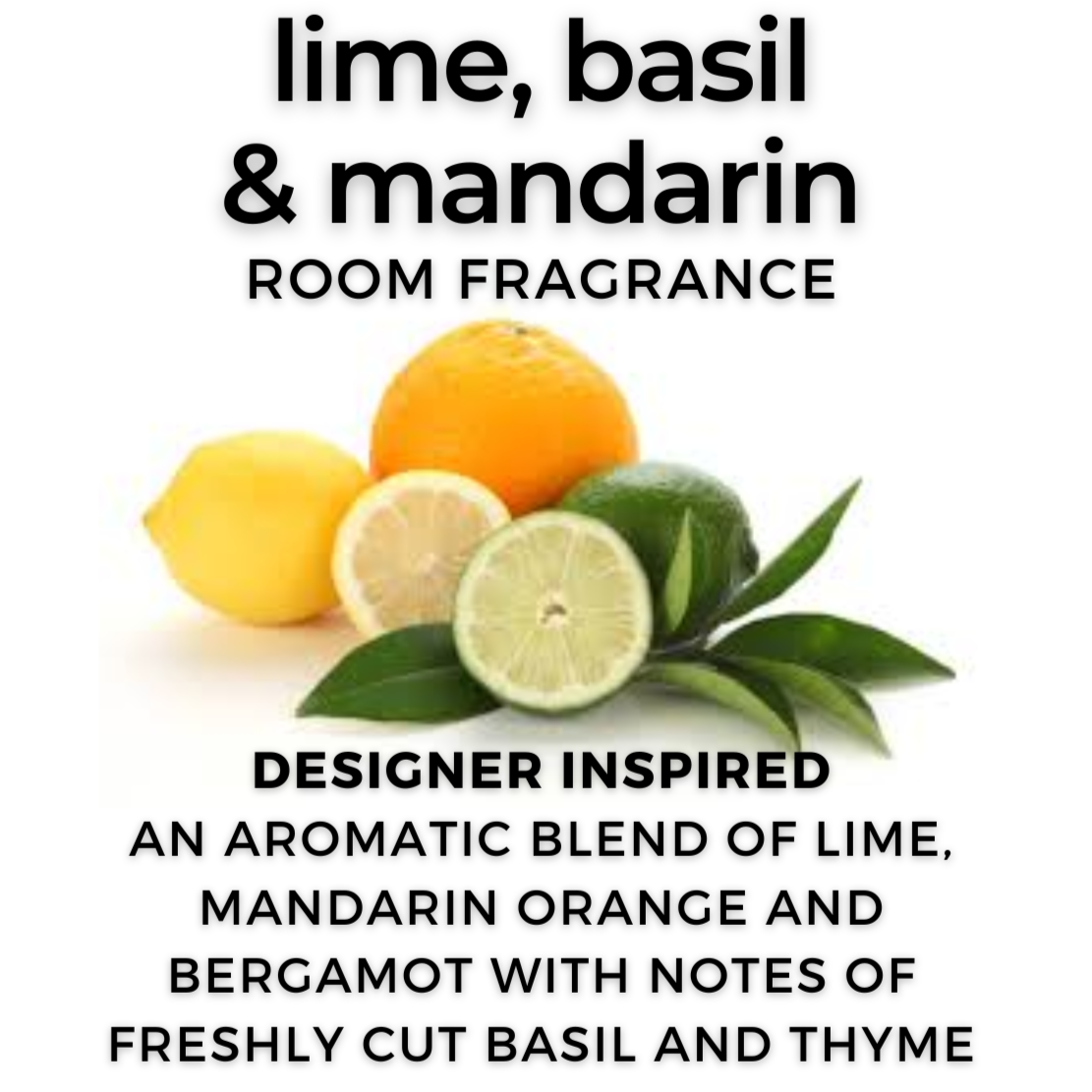 NEW - LIME, BASIL & MANDARIN Room Fragrance (Jo M dupe)