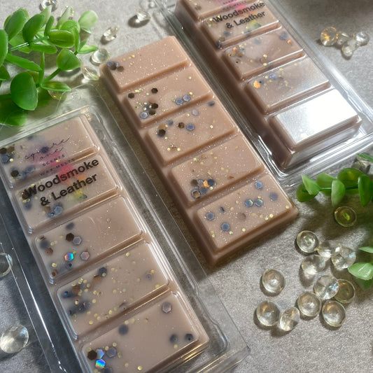 NEW Woodsmoke & Leather Wax Melt Bar LTD ED