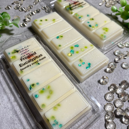 Frosted Eucalyptus Wax Bar (laundry scented)