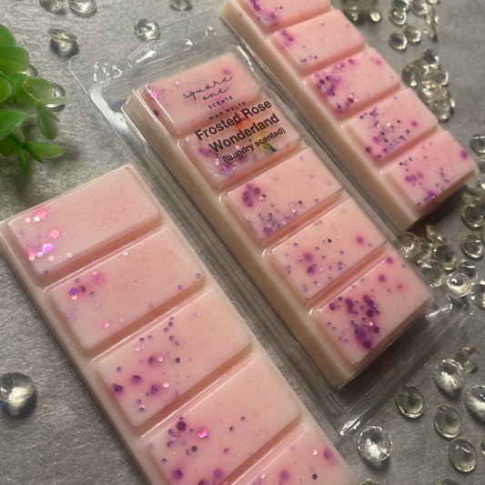Frosted Rose Wonderland Wax Bar (laundry scented)