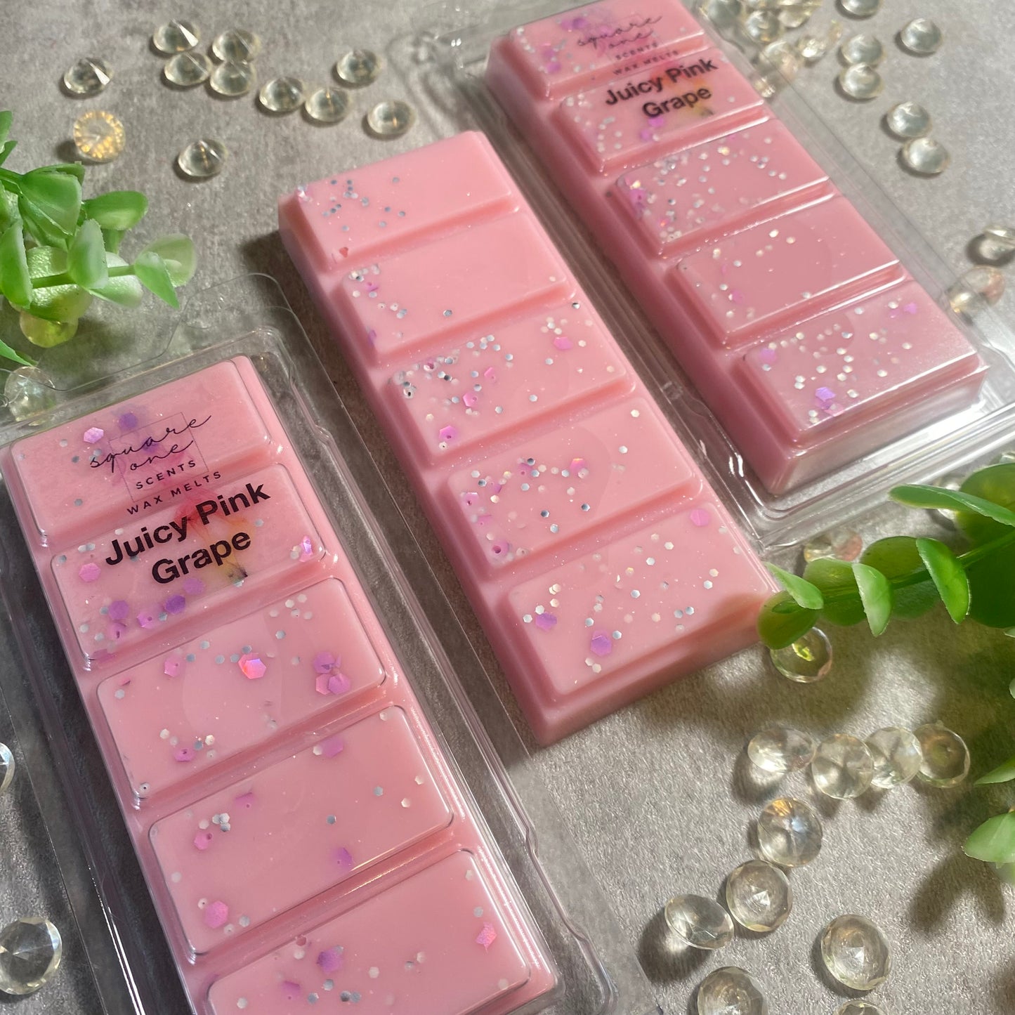 Juicy Pink Grape Wax Melt Bar