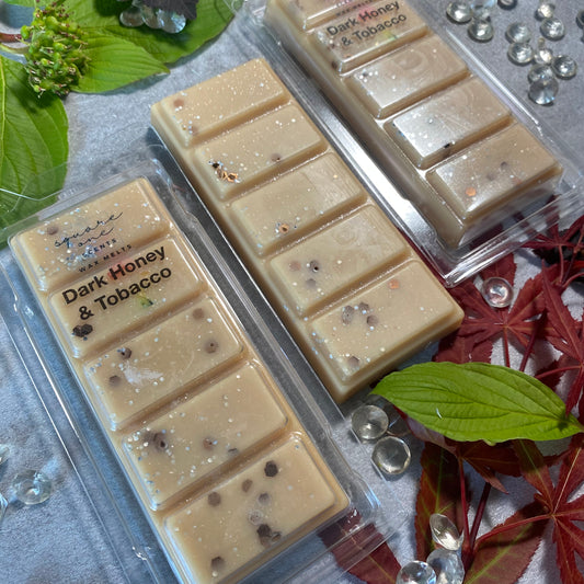 Dark Honey & Tobacco Wax Melt Bar