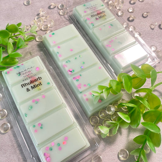 Rhubarb & Mint Wax Bar