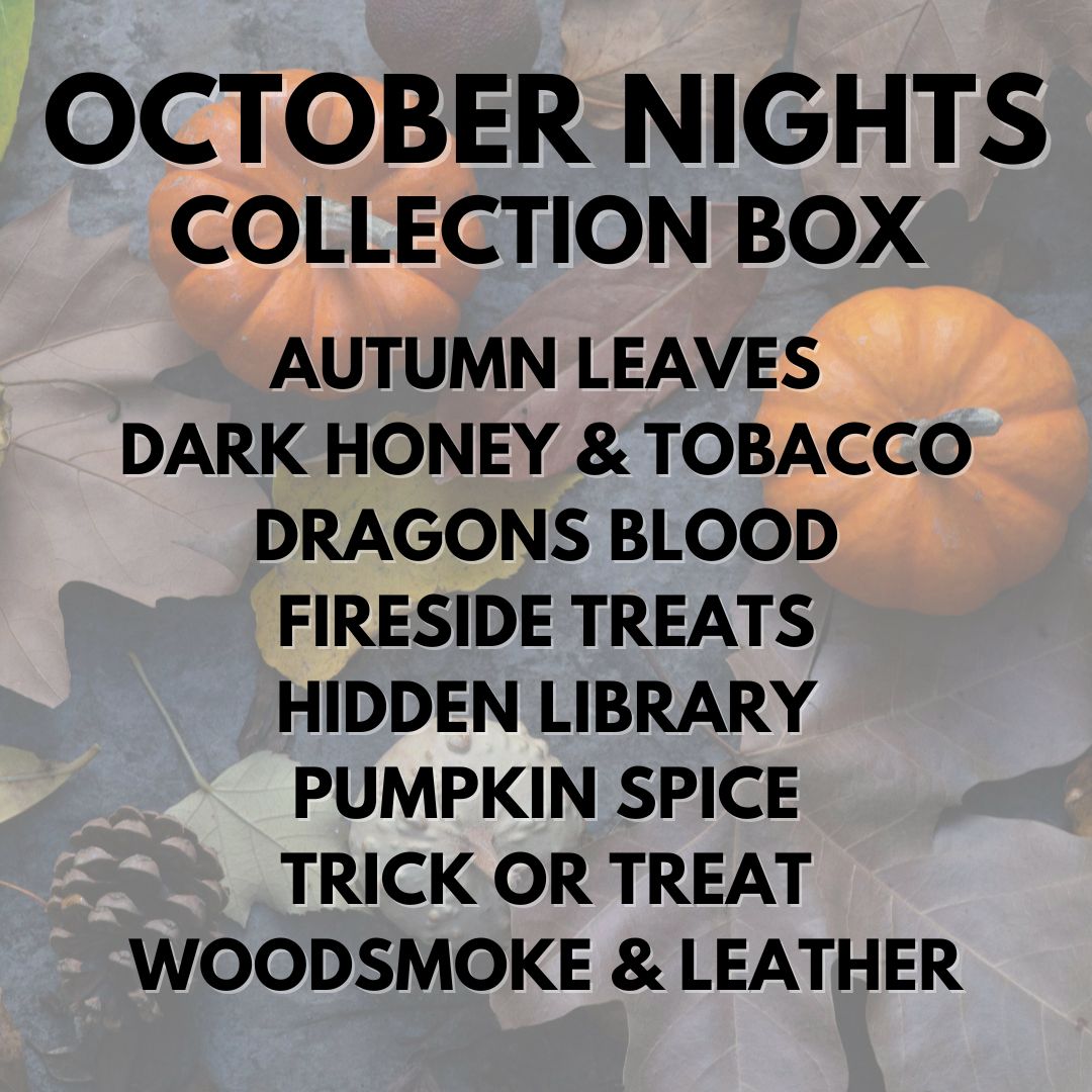 NEW October Nights Wax Melt Collection Box ONLY 15 BOXES