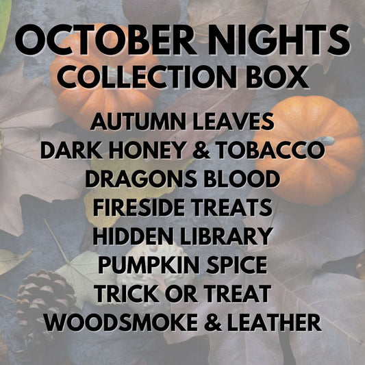 NEW October Nights Wax Melt Collection Box ONLY 15 BOXES