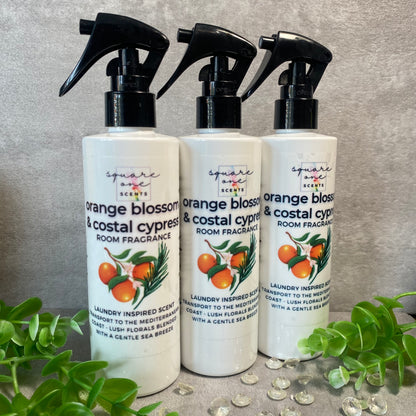 ORANGE BLOSSOM & COASTAL CYPRESS Room Fragrance (laundry scented)