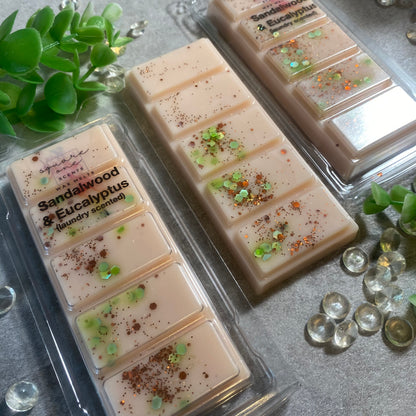 NEW Sandalwood & Eucalyptus Wax Melt Bar