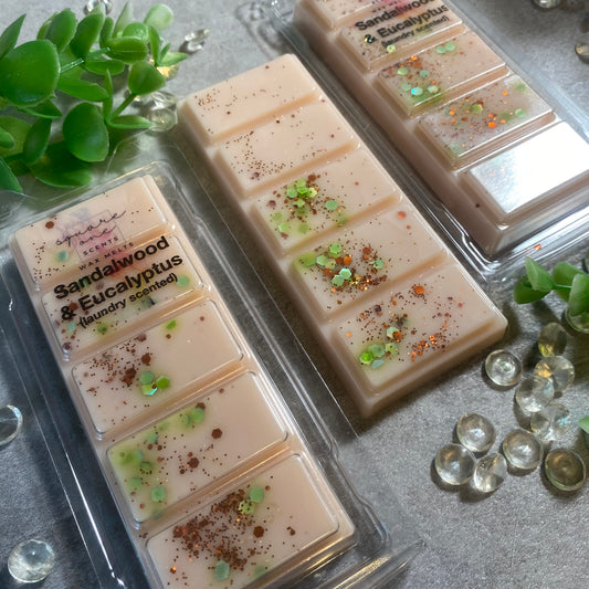 NEW Sandalwood & Eucalyptus Wax Melt Bar