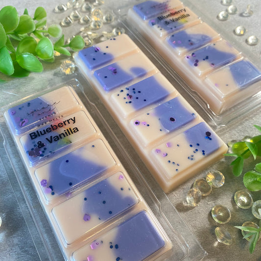 NEW Blueberry & Vanilla Wax Bar