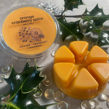 Orange Cranberry Spice Wax Melt