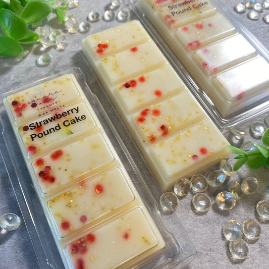 Strawberry Pound Cake Wax Bar