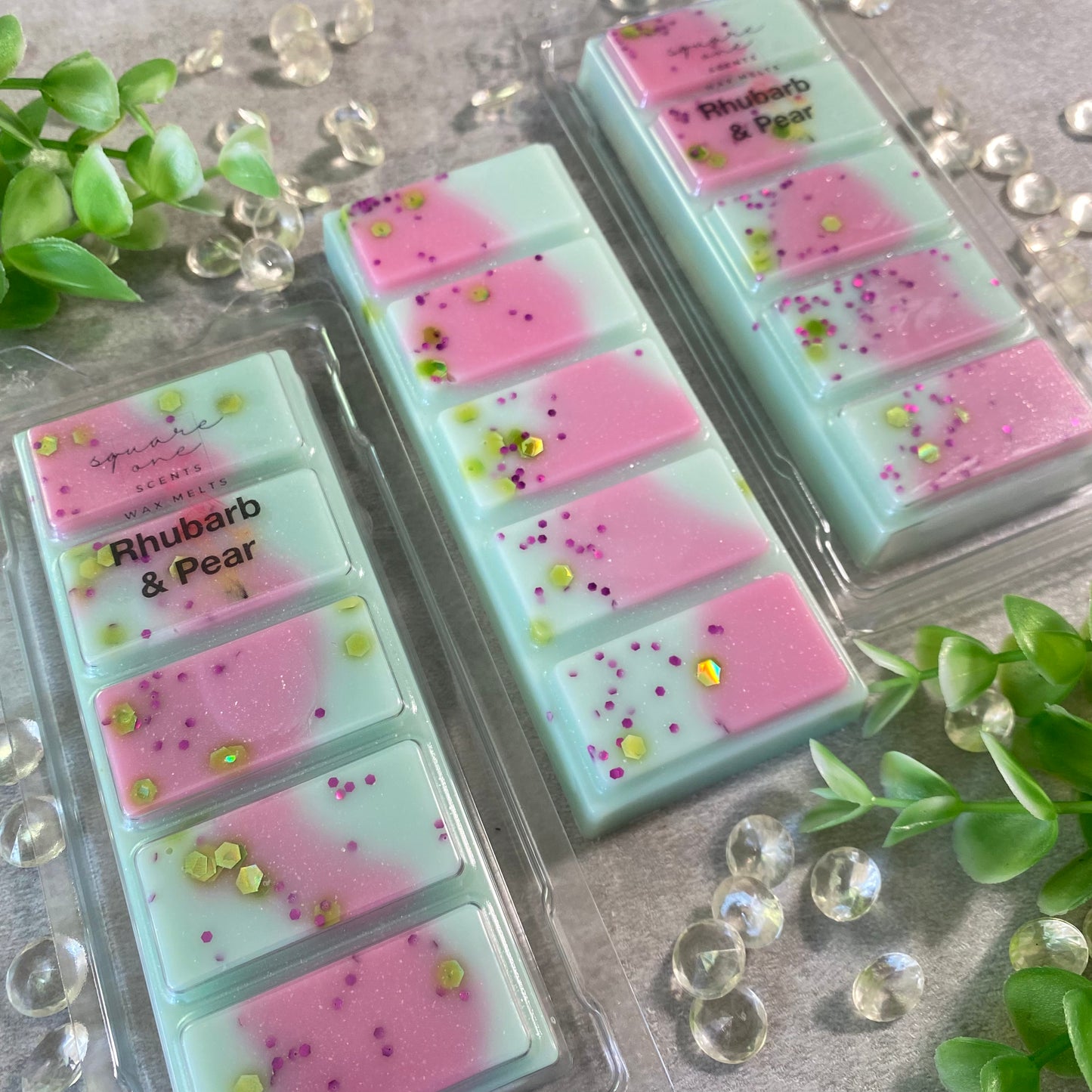 Rhubarb & Pear Wax Melt Bar