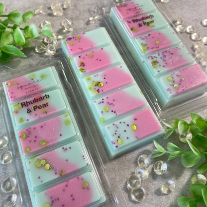 Rhubarb & Pear Wax Melt Bar