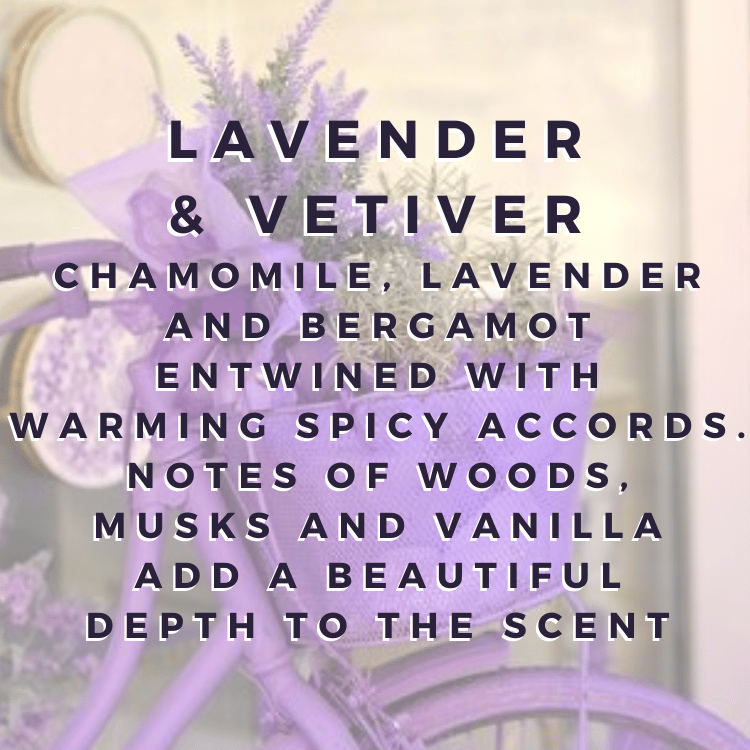 Lavender & Vetiver Wax Bar