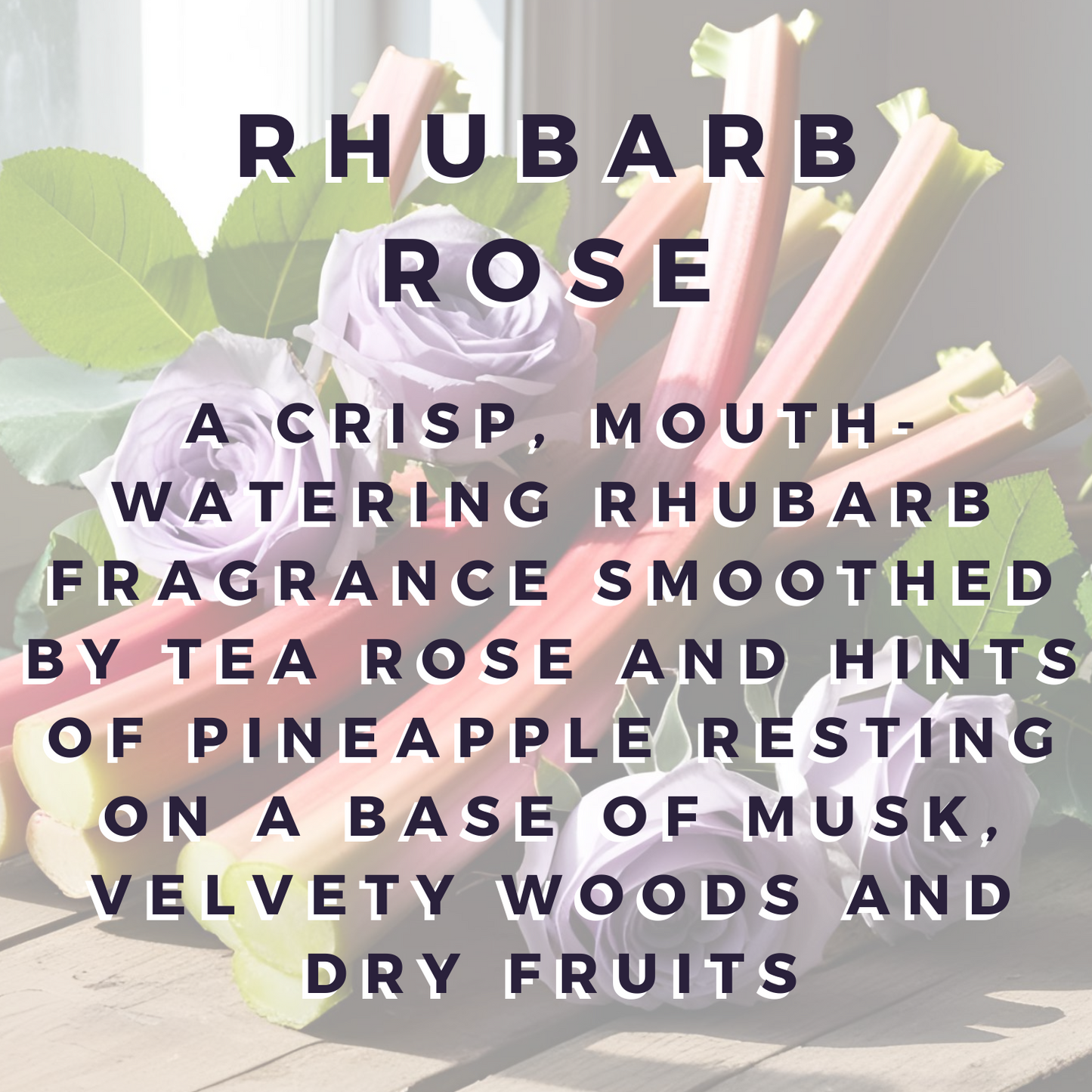NEW Rhubarb Rose Wax Bar (dupe)