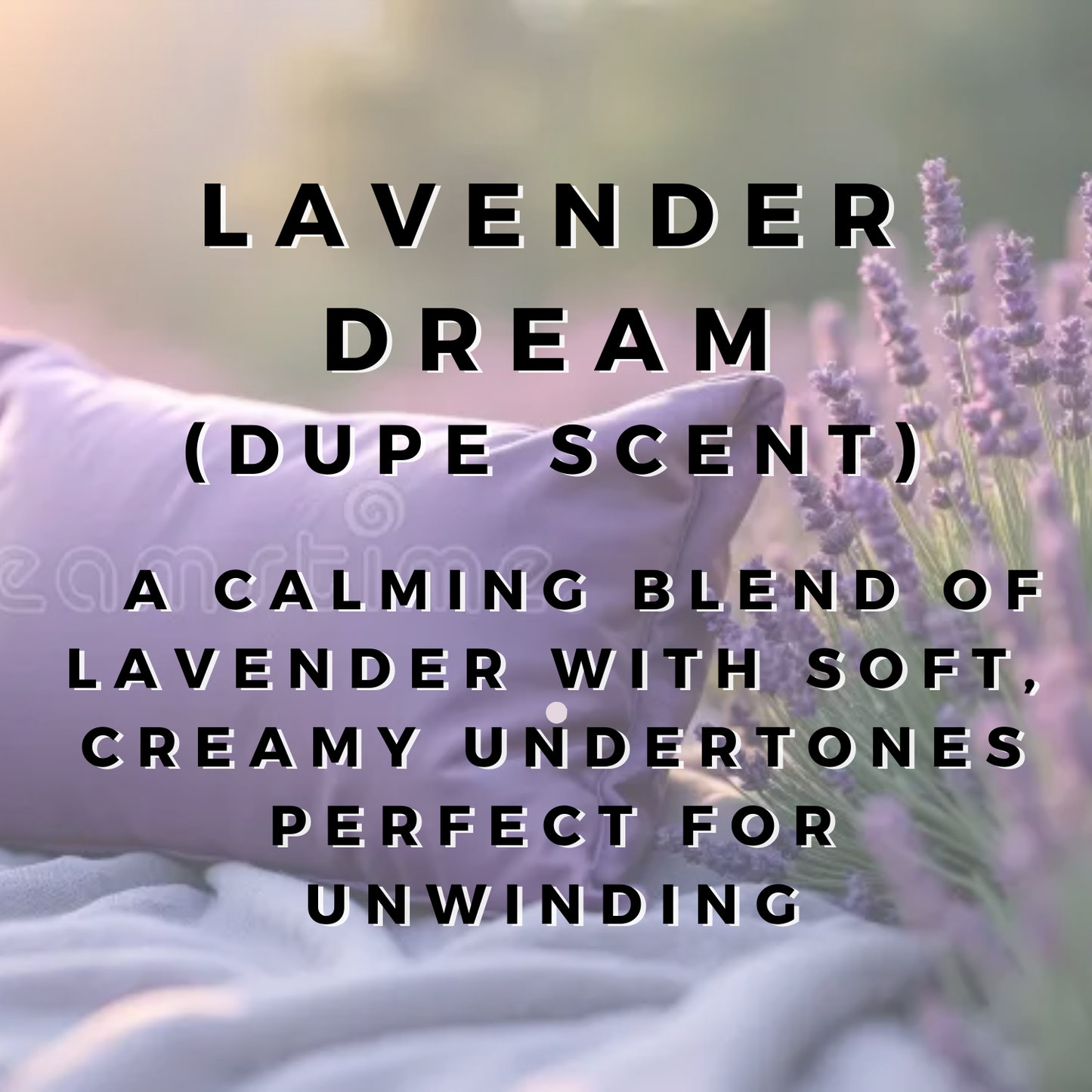 NEW - LAVENDER DREAM Wax Melt (dupe scent)