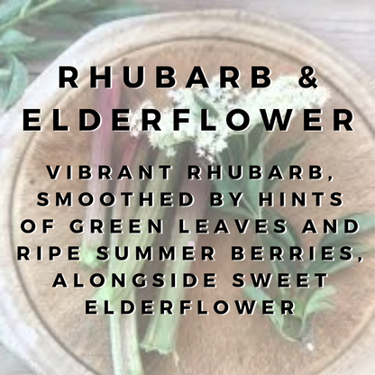 Rhubarb & Elderflower Wax Melt Bar