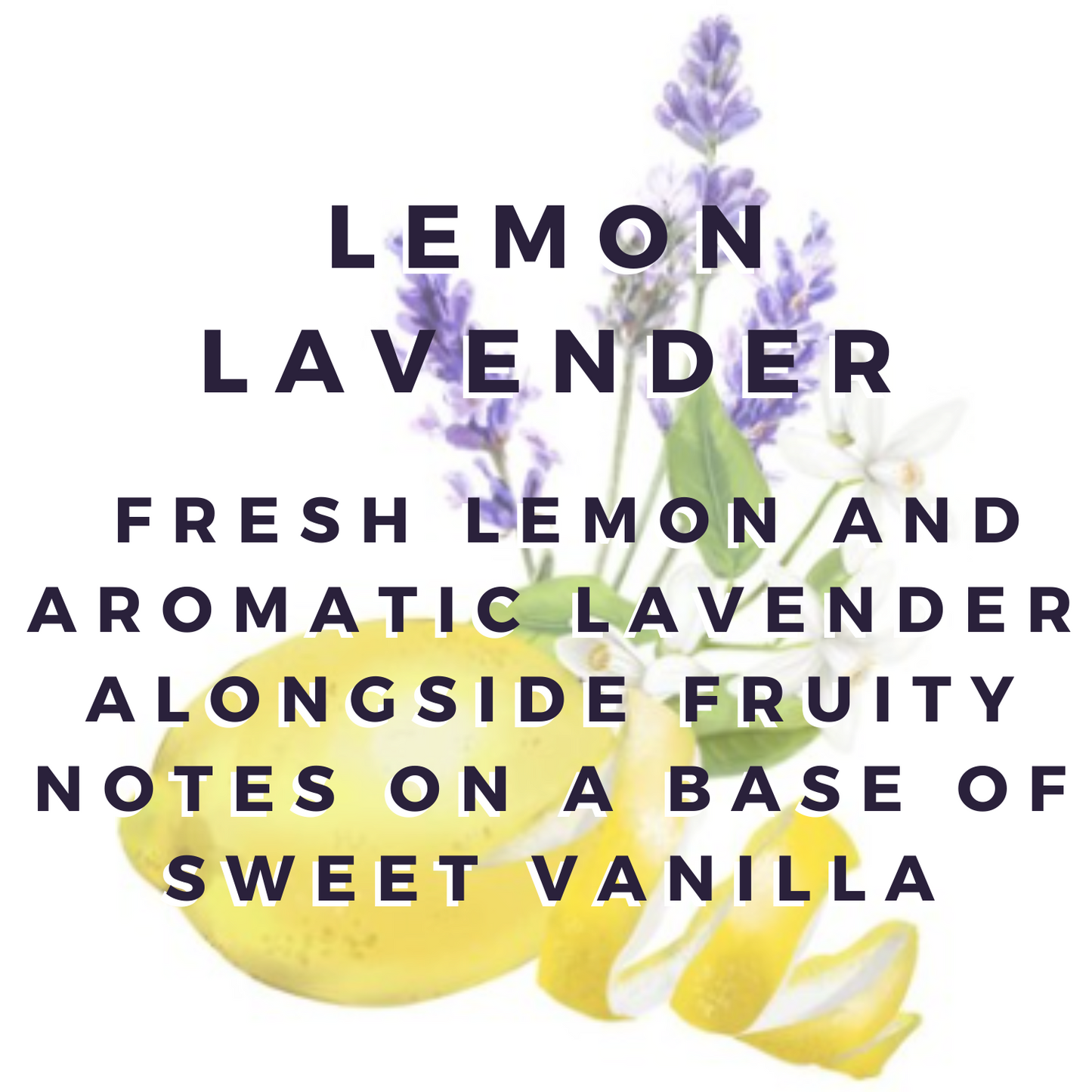 LEMON LAVENDER Refill Kit for Reed Diffuser