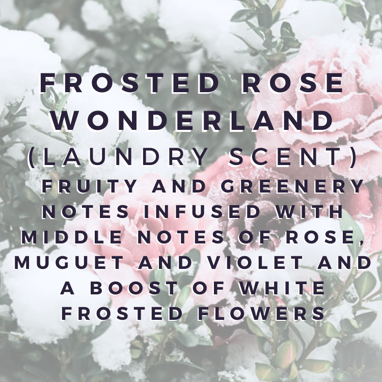 Frosted Rose Wonderland Wax Bar (laundry scented)