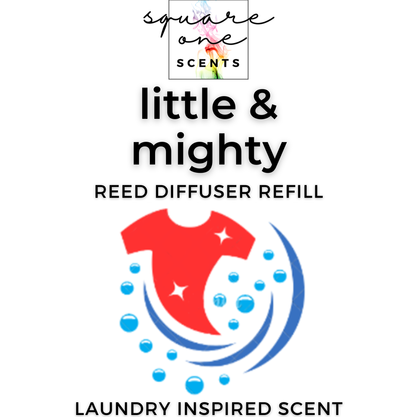 LITTLE & MIGHTY Refill Kit for Reed Diffuser