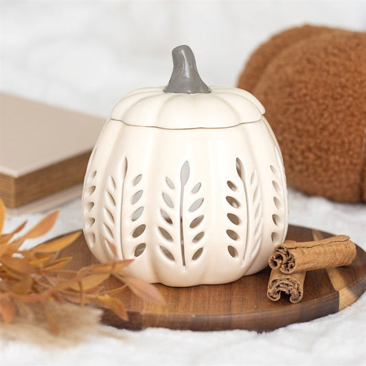 Cream Pumpkin Wax Warmer