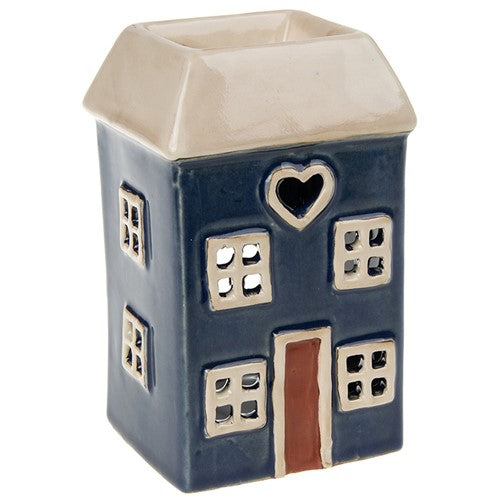 Navy Square House Warmer - Village Pottery