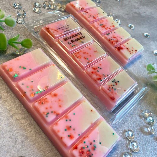 Strawberry & Rhubarb Wax Bar